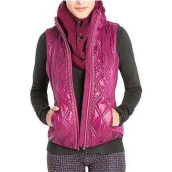 Lole Jackets & Blazers - Lole Icy Vest Mulberry Quilted Sleeveless Outerwear Activewear Hiking Winter